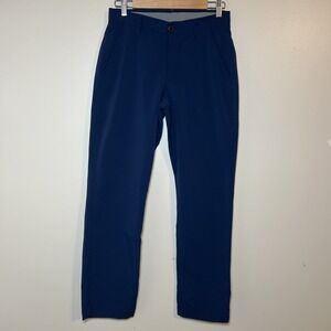 Under Armour‎ UA Match Play Golf Pants Men's Size 30x30 Blue EUC
